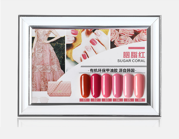 [HCM]Sơn gel AS - màu đỏ hồng mã RH