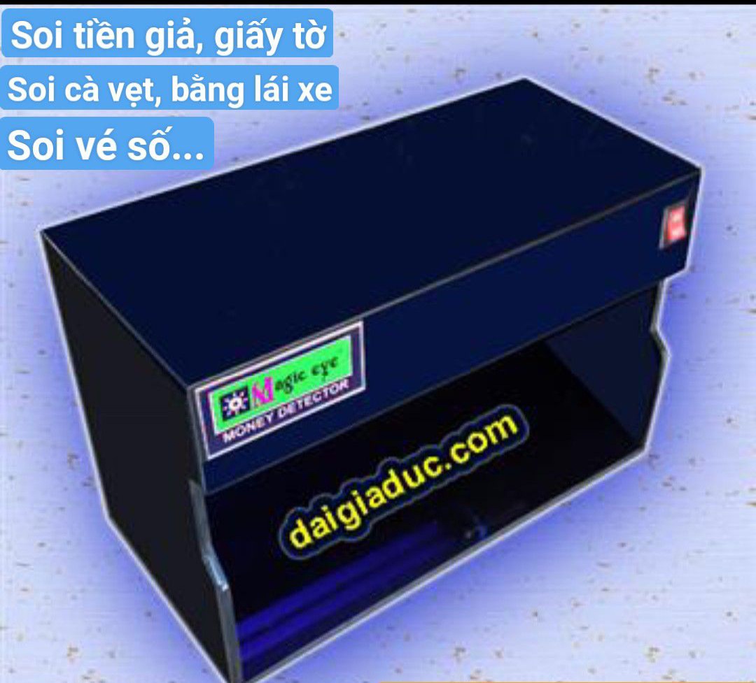 Magic Eye Money Scanner, Id Card Scanner, Vehicle Registration Scanner, Lottery Ticket Scanner