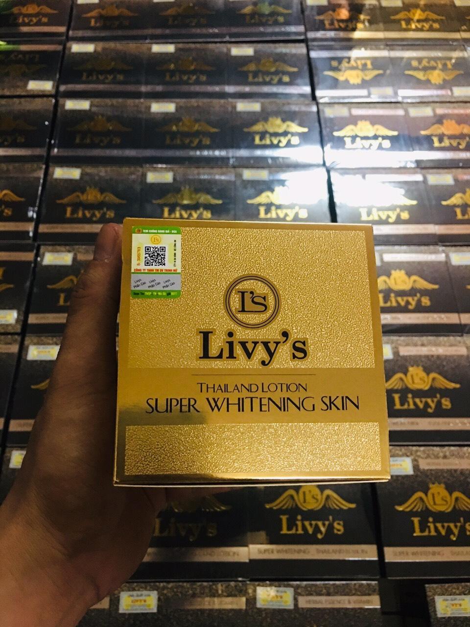 Kem Dưỡng Trắng Da Body LIVY’S