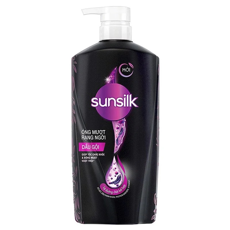 DẦU GỘI SUNSILK CHAI ĐEN 650G
