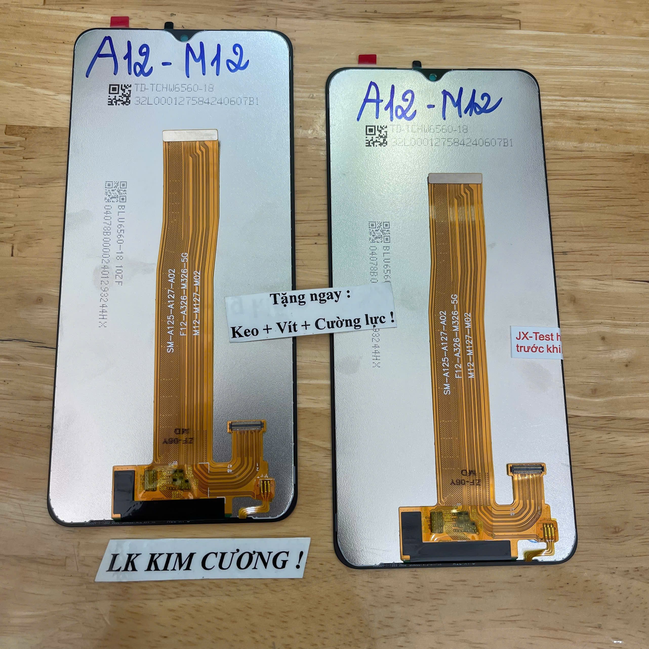 Màn thay thế samsung M12 / M127 / M02 / A125 / A127 / A02 / A12 (300+ / 500+)