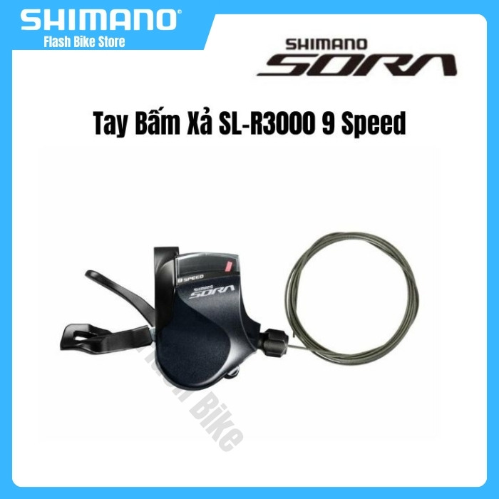 Tay Bấm Xe Đạp Shimano SORA SL R3000 2x9 Tốc Độ Dành Cho Xe Ghi Đông Tay Thẳng Tương Thích Touring