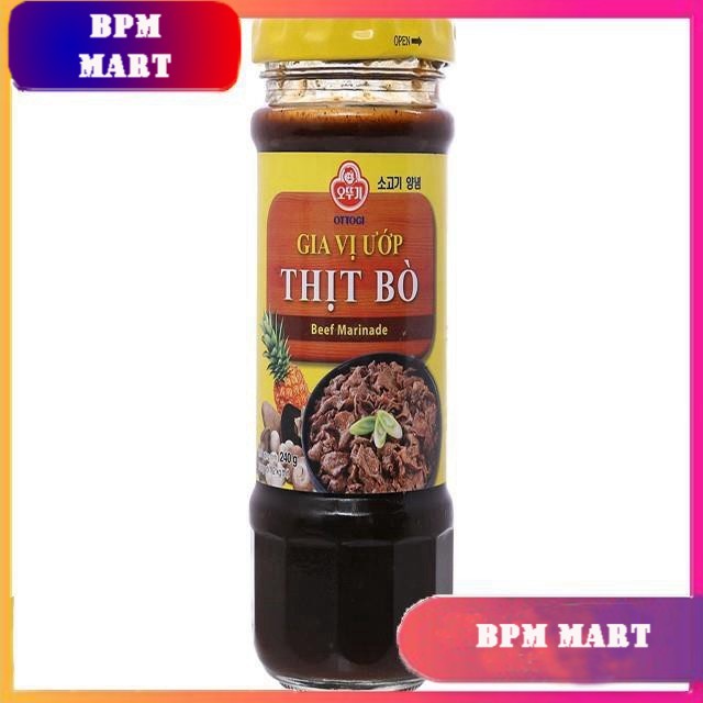 >> SO SÁNH GIÁ GIA VỊ ƯỚP CÁ HÀN QUỐC 230G | KOREAN FISH MARINADE 230G | Shopee Lazada Sendo Tiki 96 Gia vị ướp thịt bò hũ 240g - OTTOGI - NƯỚC ƯỚP THỊT NƯỚNG HÀN QUỐC - XỐT ƯỚP THỊT NƯỚNG - SỐT BBQ - BPMart