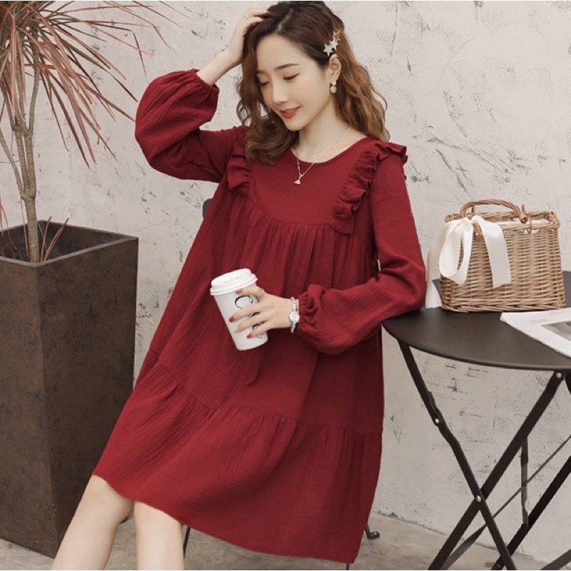 Đầm bigsize thiết kế dáng suông 55-90ký (1005)