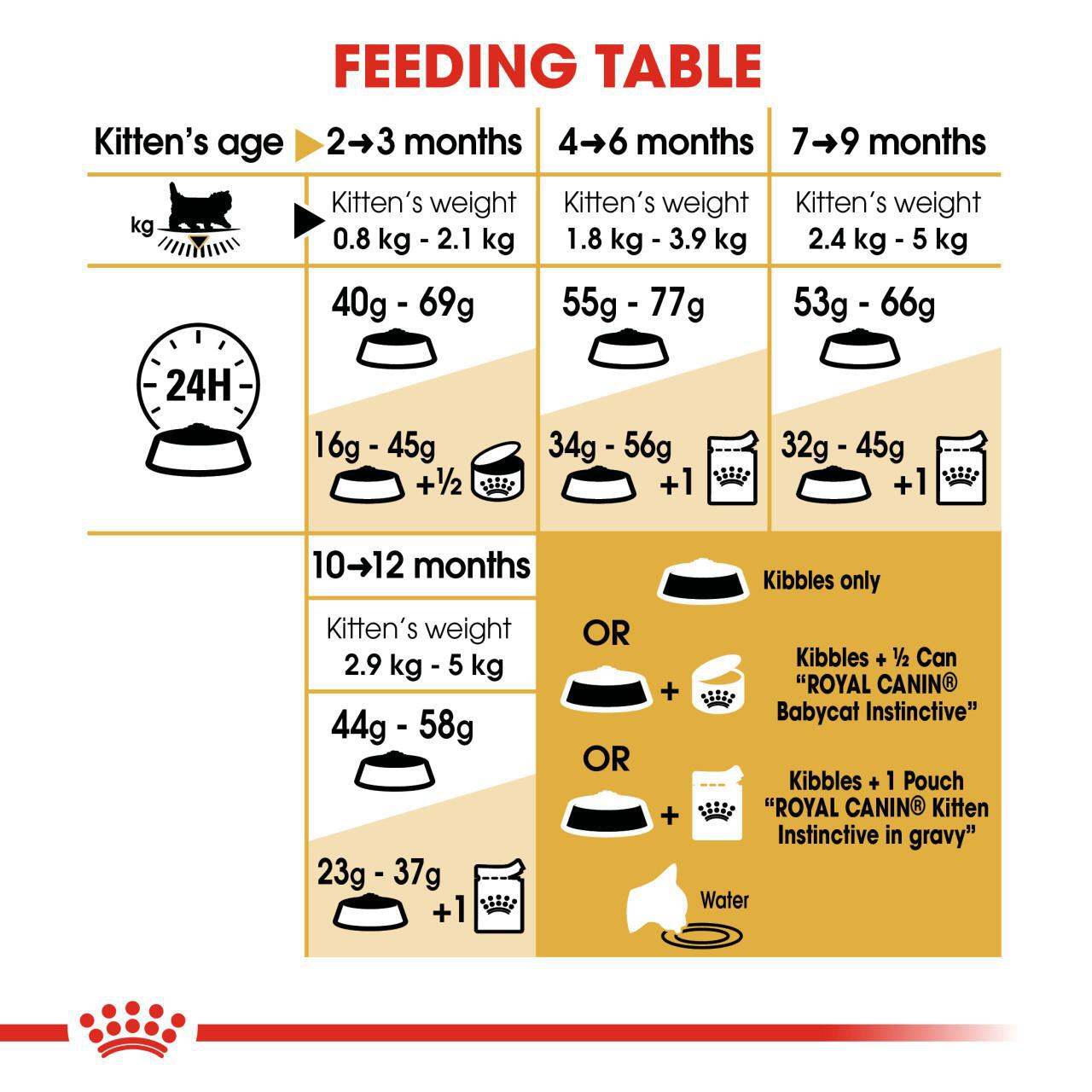 Dry cat food for kitten - ROYAL CANIN Persian Kitten - 2Kg