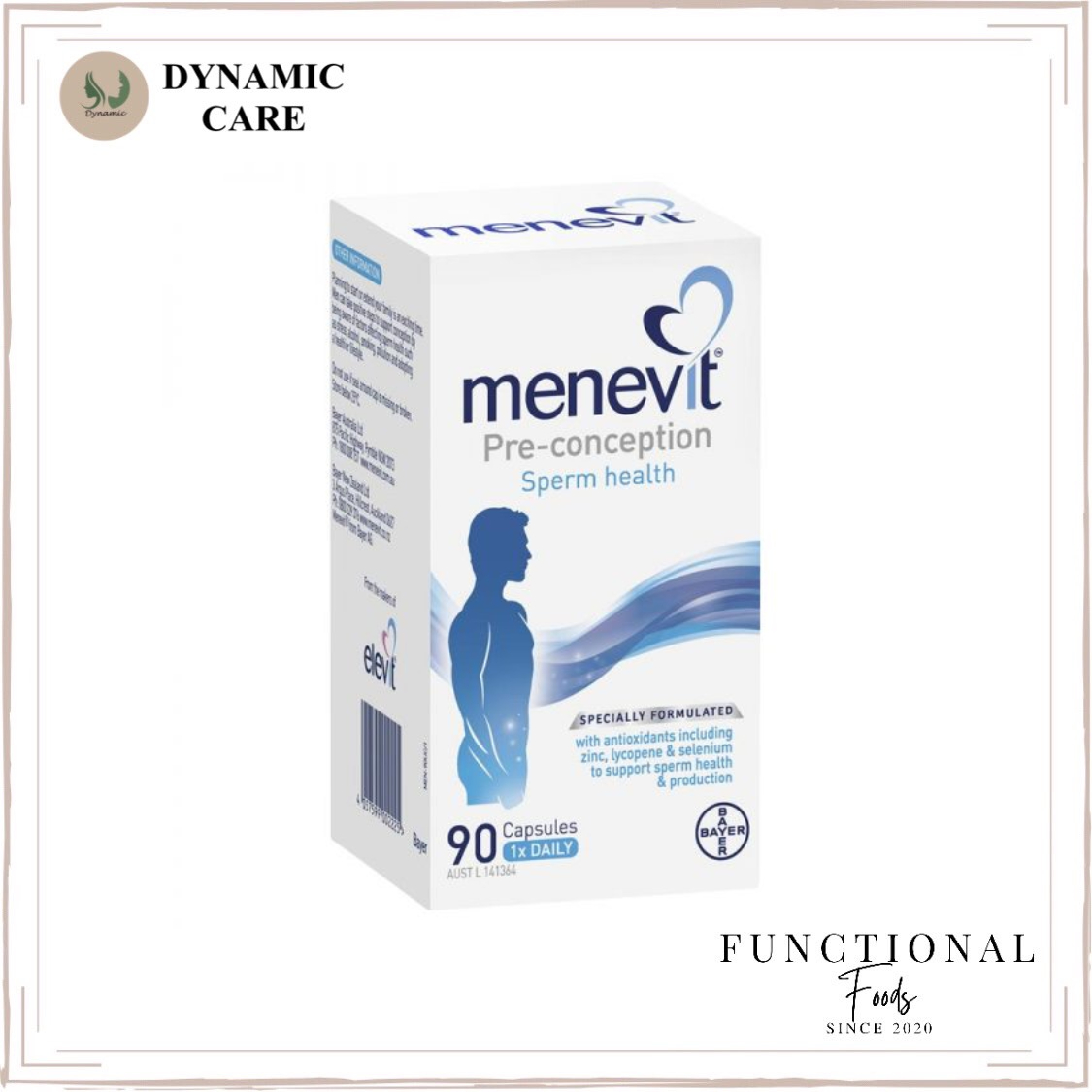 Viên uống Menevit hỗ trợ tăng cường sinh sản nam