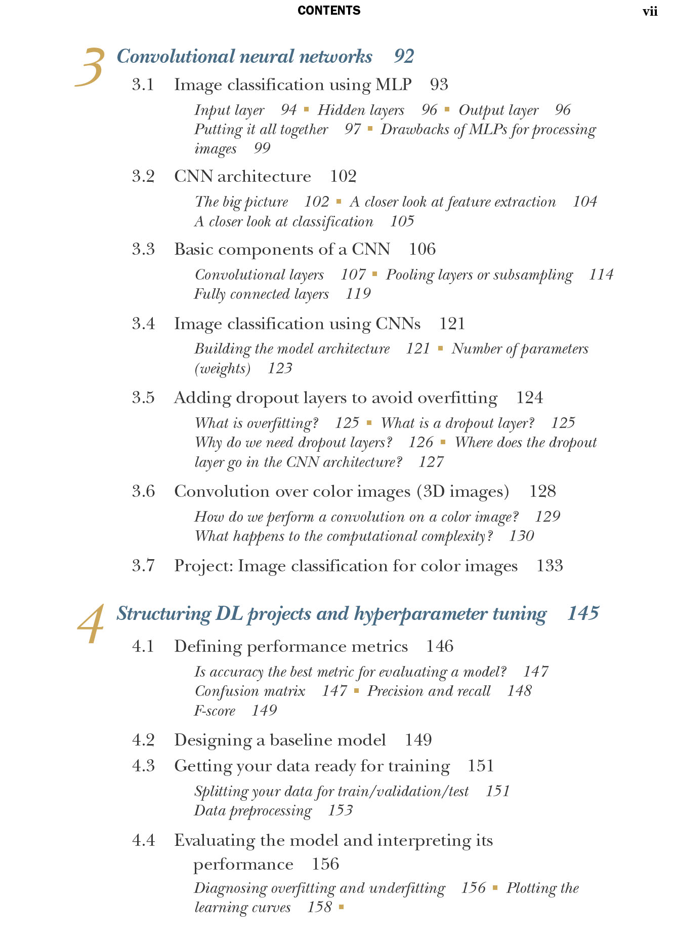 Deep Learning for Vision Systems