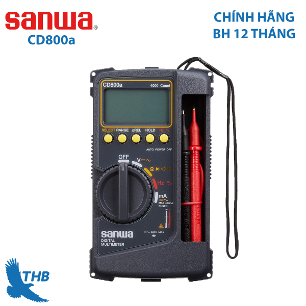 Bảng giá Đồng hồ đo điện tử Đồng hồ vạn năng Sanwa CD800a Đo điện dung Đo tần số Tự động điều chỉnh thang đo