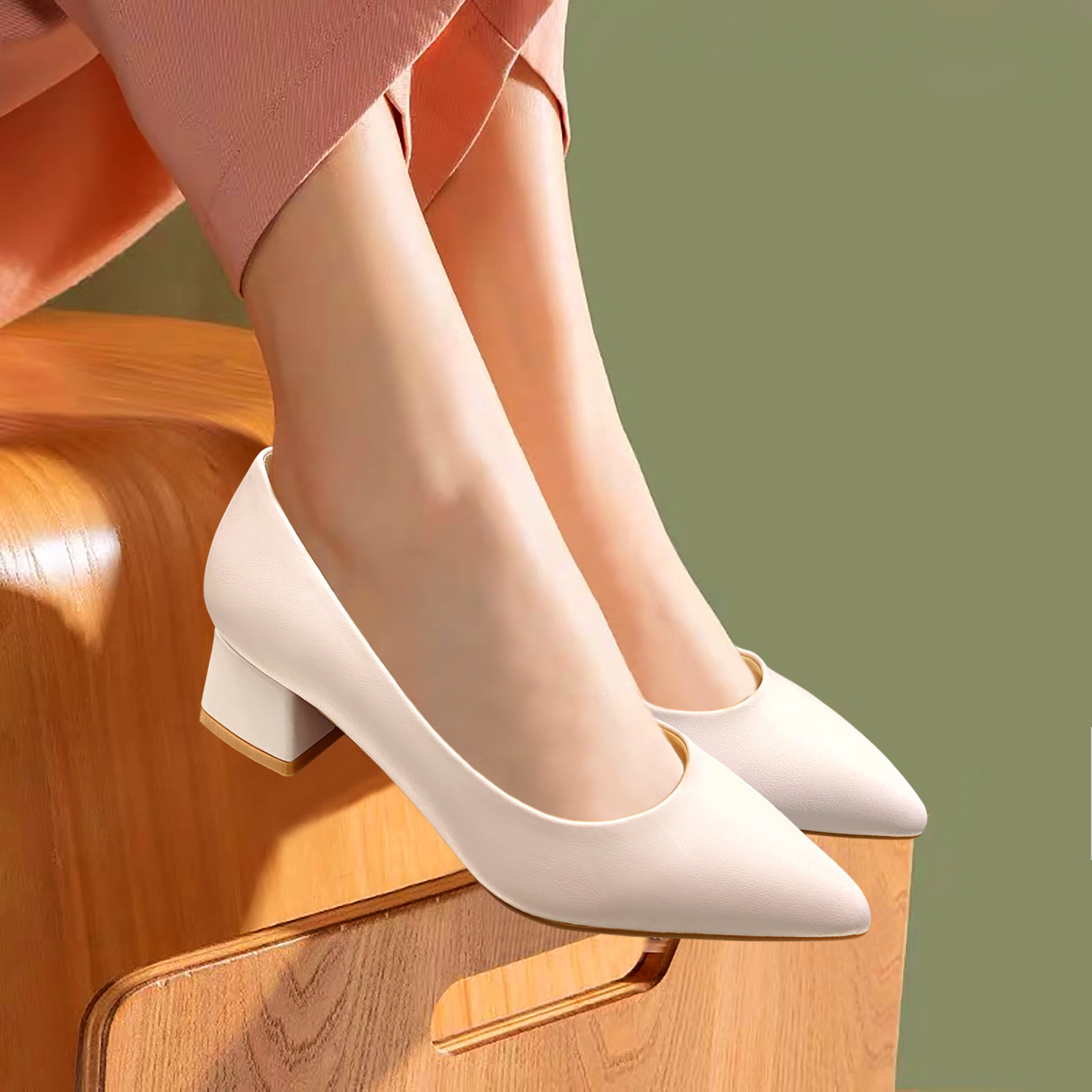 GIÀY GÓT VUÔNG DOLLY 3CM.1388