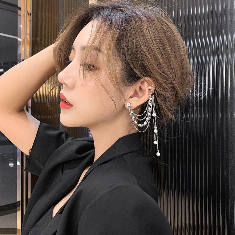 Bông tai Bell Mew tua rua kẹp vành tai ( 01 chiếc ) BT28