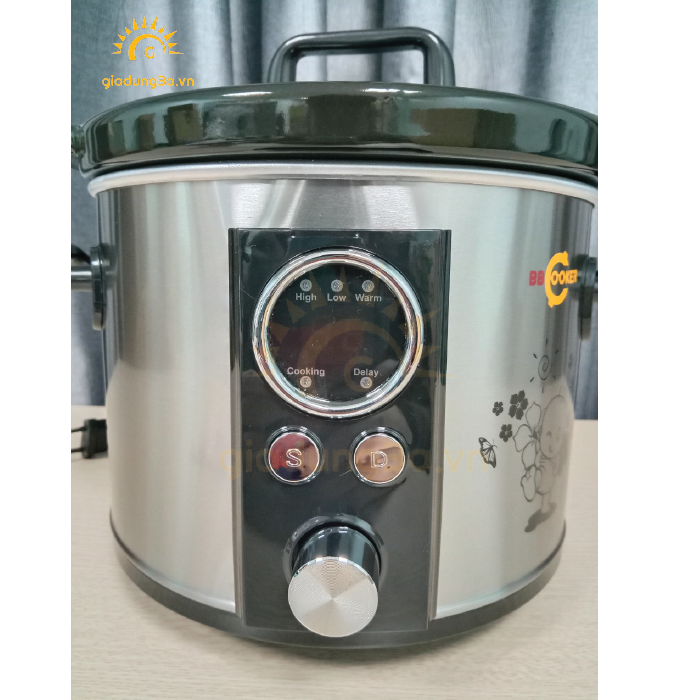 Nồi hầm chậm 160w, tự động 2.5 lít BBCooker DS-25