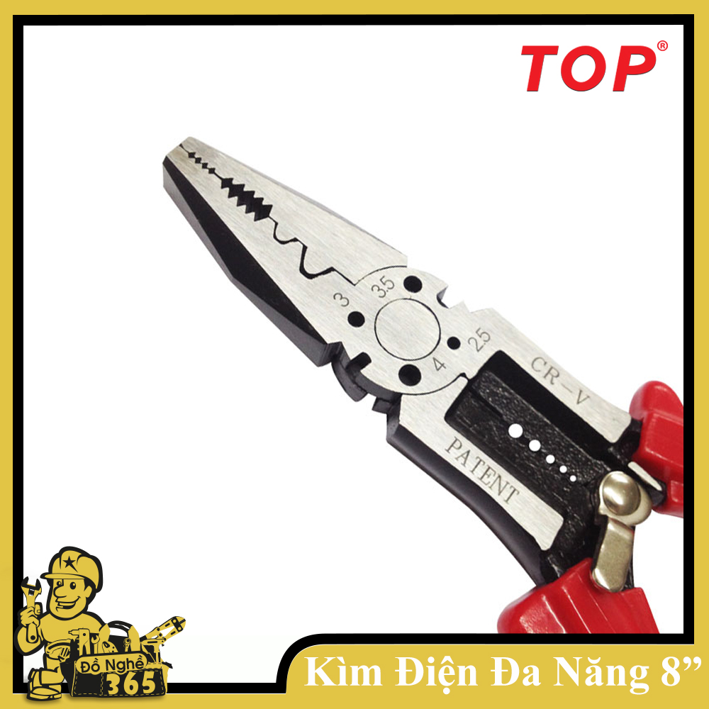 Kìm điện đa năng 8" (200mm) Top