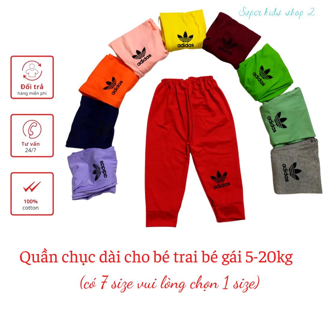 sét 5-10 chiếc quần chục dài cho bé 6-15kg