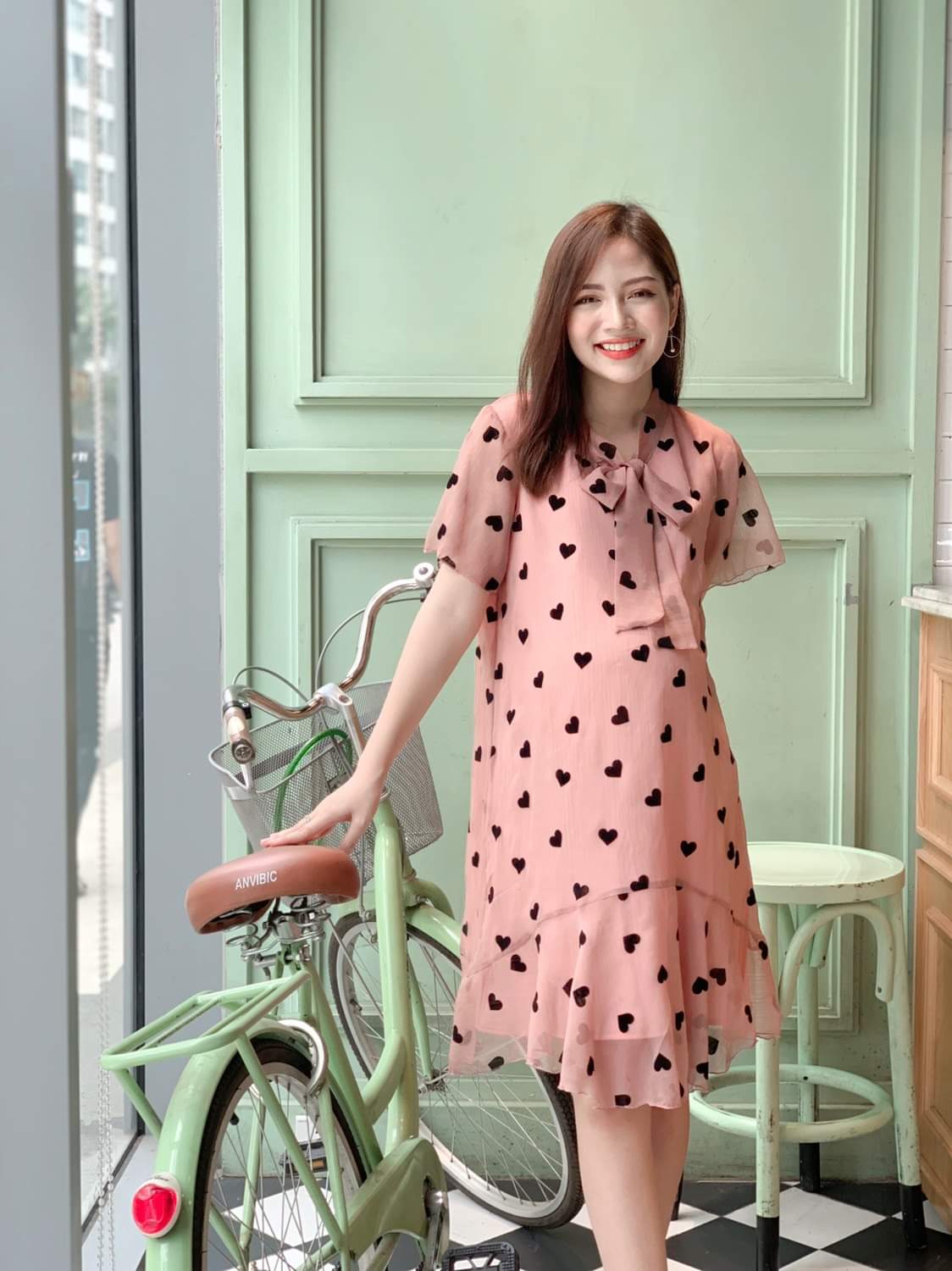 [FREESHIPMAX]Váy bầu,đầm bầu công sở