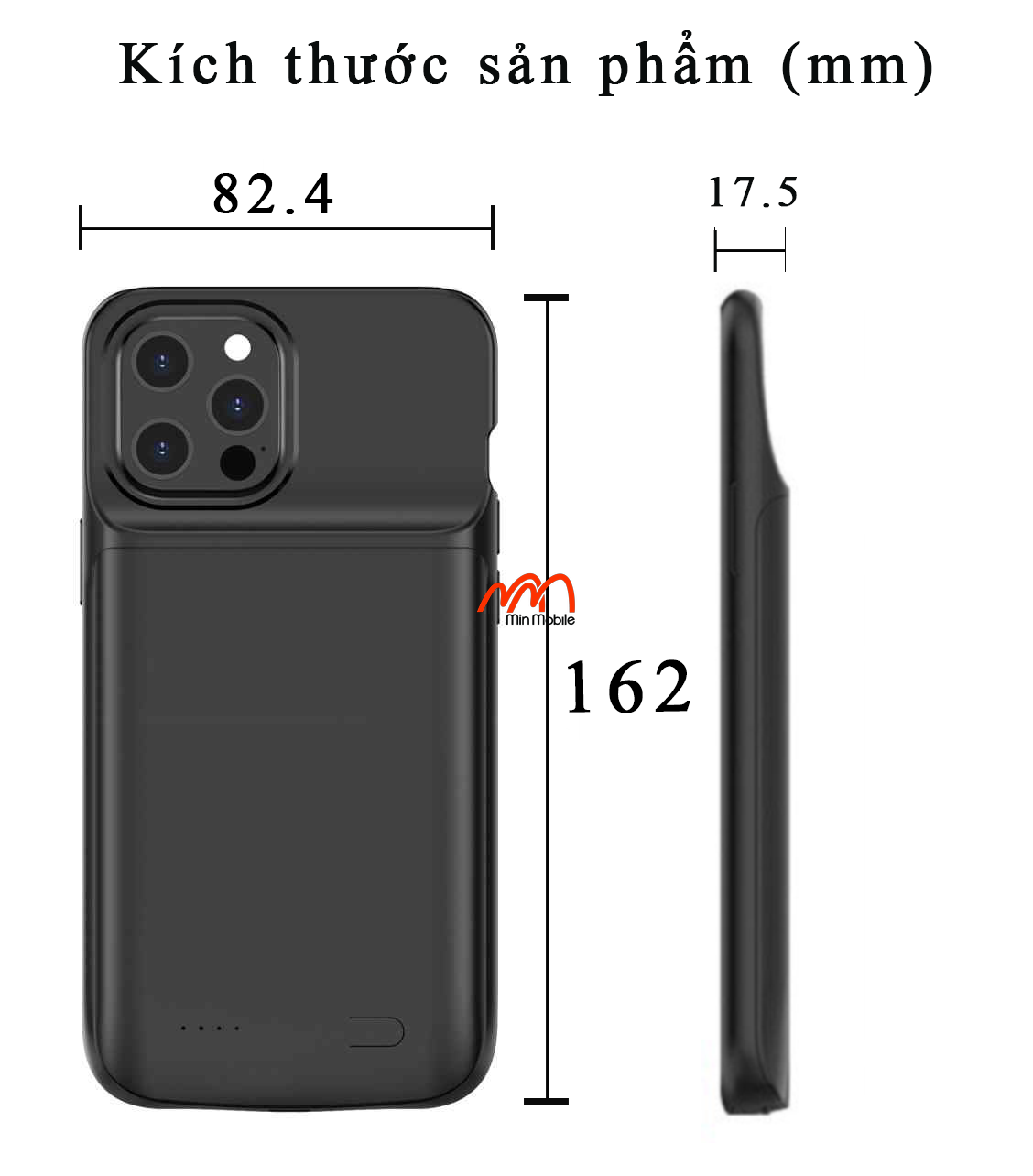 Ốp lưng kiêm sạc dự phòng iPhone 11 Pro Max 5000mAh NewDery