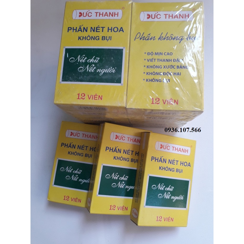 Phấn không bụi Đức Thanh, Viết thanh đậm - 1 Hộp