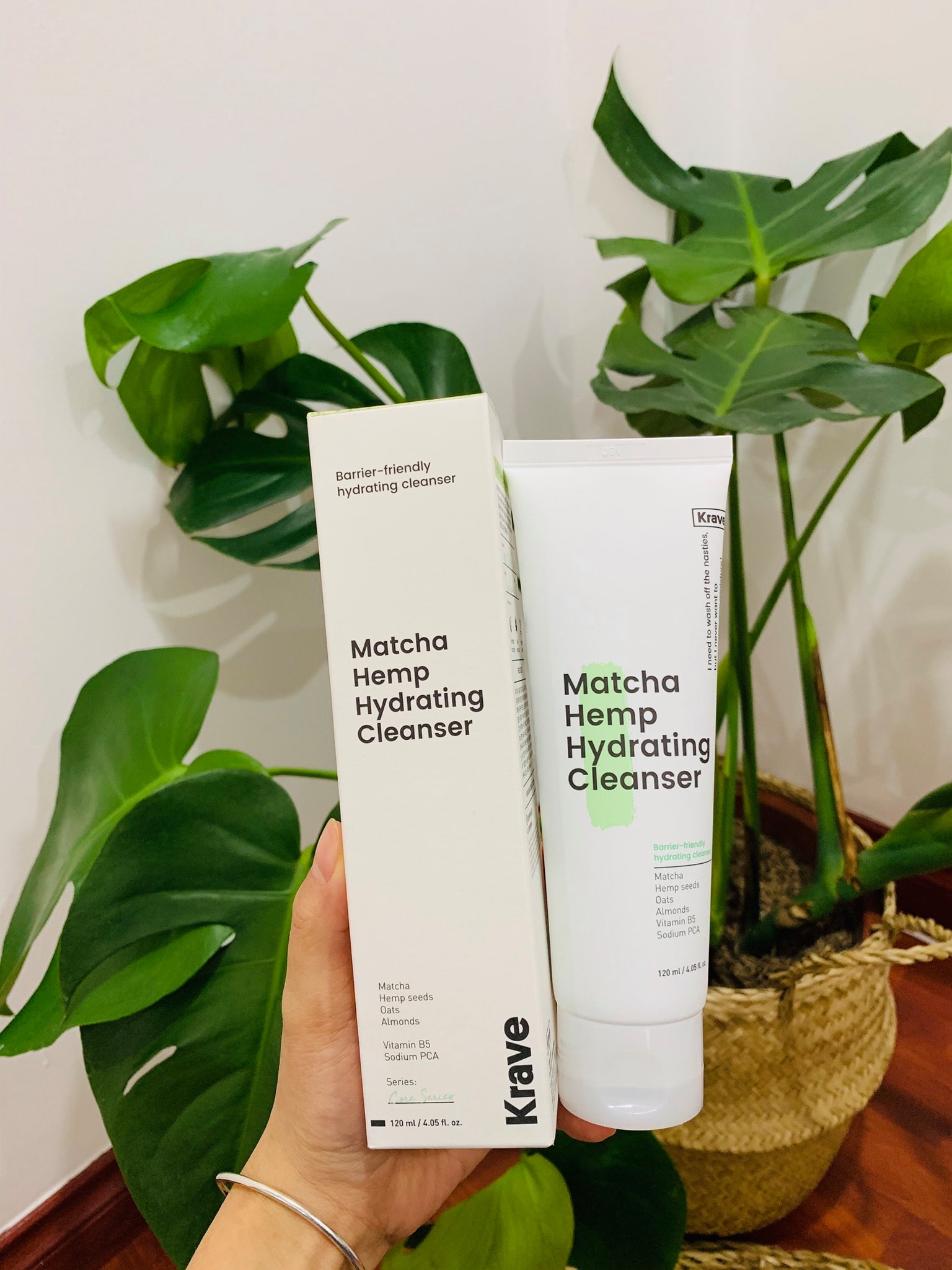 Sữa rửa mặt Krave Matcha Hydrating 120ml