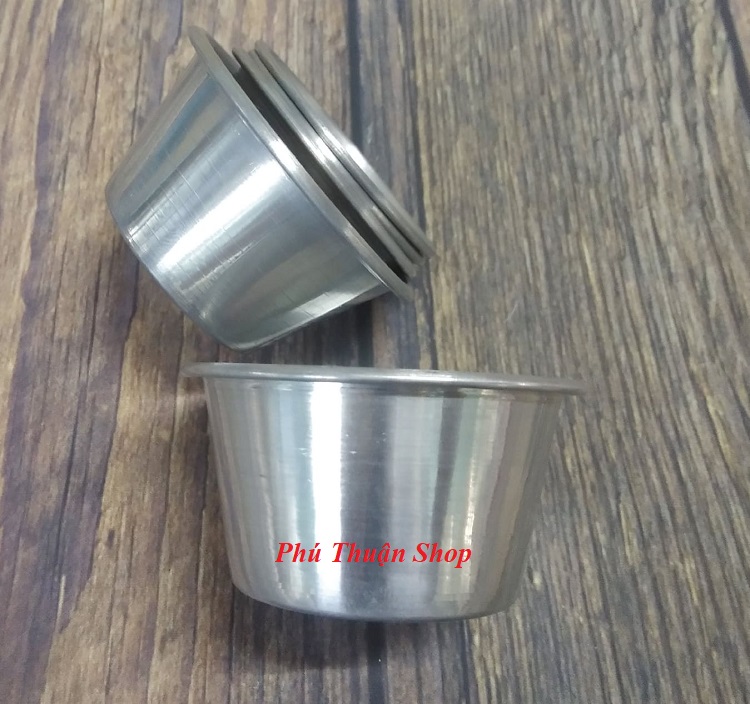 COMBO 20 KHUÔN CUPCAKE NHÔM SỐ 3, MIỆNG 6CM X ĐÁY 4.5CM X CAO 3 CM