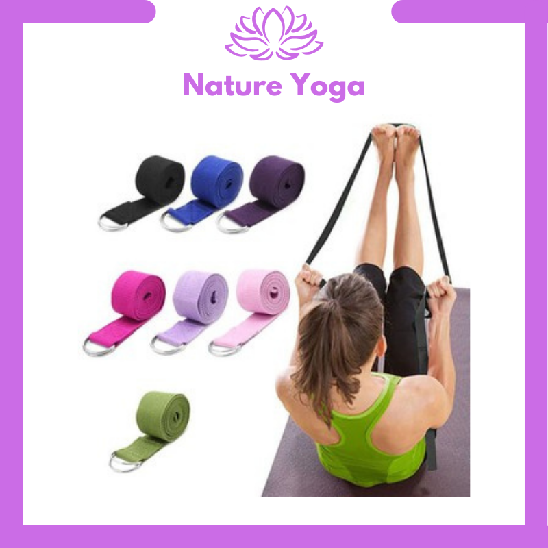 Dây Đai Tập Yoga Cao Cấp / Strap Yoga (1m83/ 2m5/ 3m2)