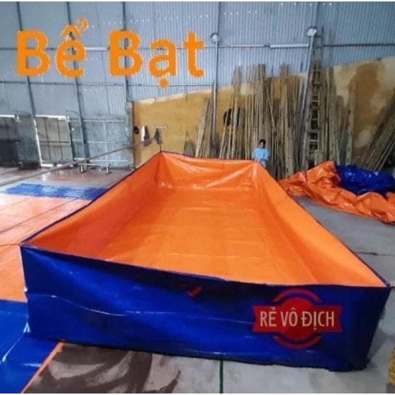 Bể bạt nuôi cá, lươn, ốc....
