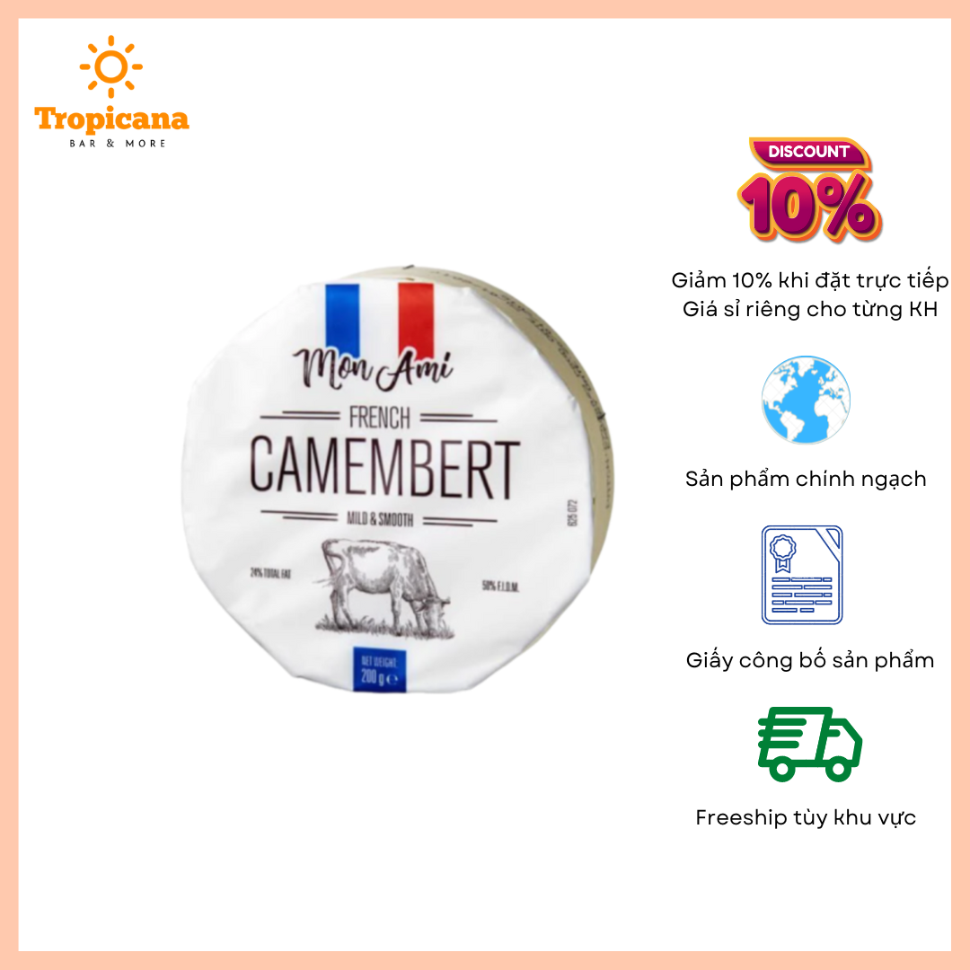 Phô mai Camembert Emborg