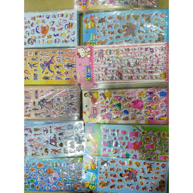 Stickers 3D Đủ Mẫu Cho Bé