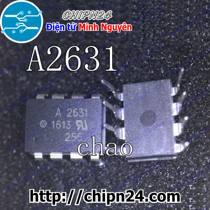 Opto a2631 dip-8 đen