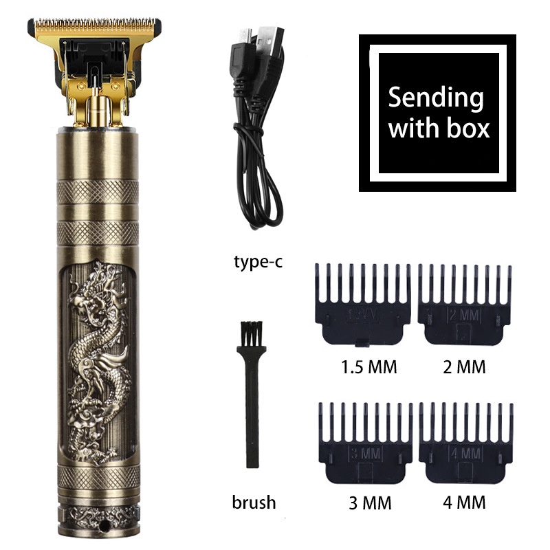 Tông đơ cắt tóc chấn viền vintage t9