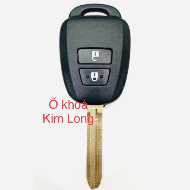 Vỏ chìa khoá xe toyota vios 2014-2017 hàng thái lan