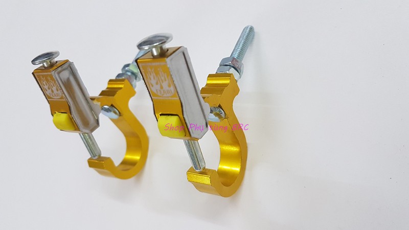 Móc bấm nhôm màu xe máy ( SL: 1 cặp)
