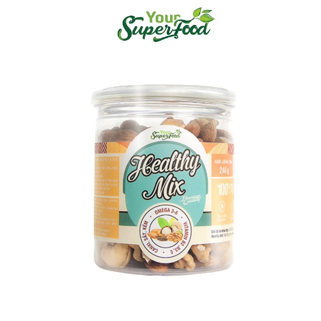 Combo Healthy Mix & Nhân Macca Úc