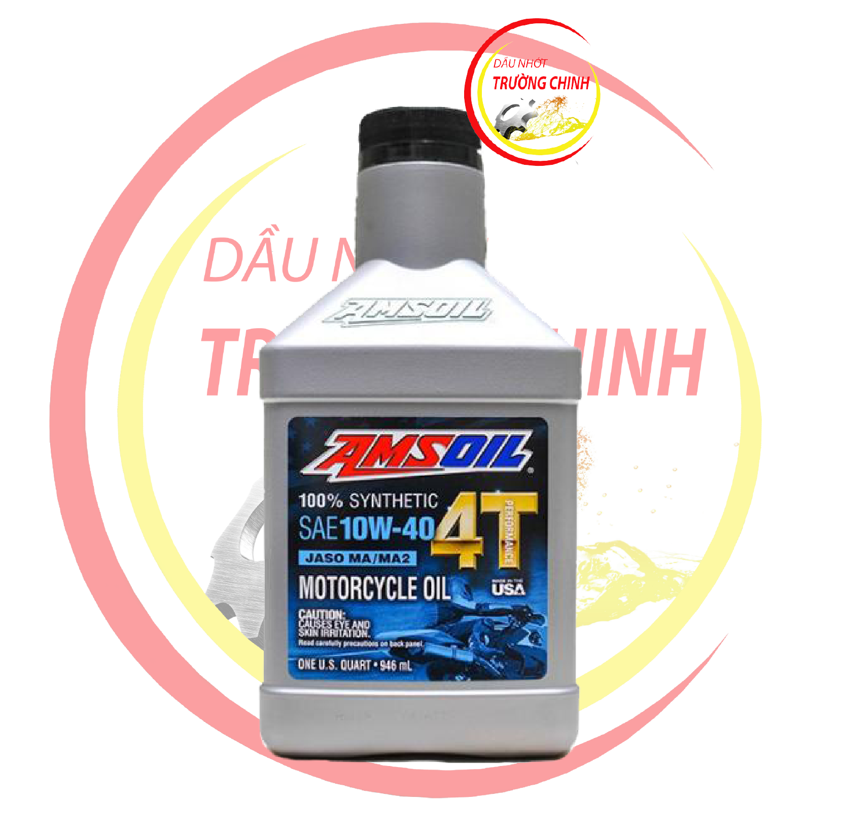 [HCM]NHỚT AMSOIL 10W40  4T PERFORMANCE 1.1 L - DÀNH CHO XE SỐ ( 946ML +150ML)