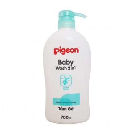 Sữa tắm gội 2IN1 Pigeon 700ml