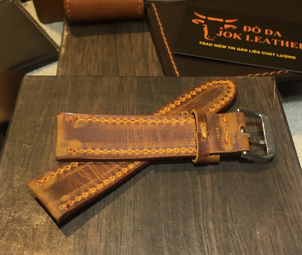 [HCM]DÂY ĐỒNG HỒ DA BÒ SÁP