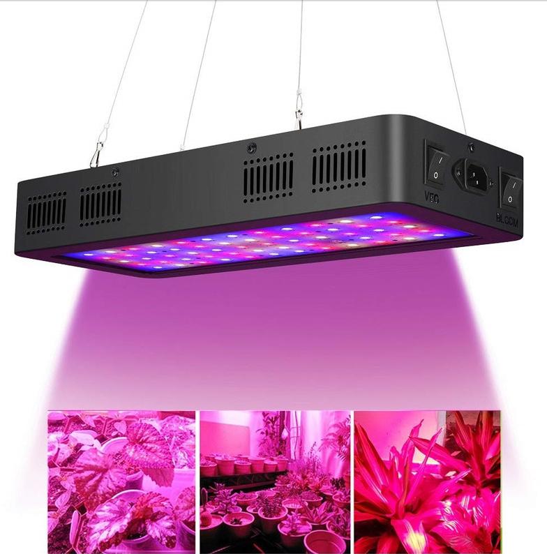 PKTL  Đèn Led trồng cây TS-600W, Đèn trồng cây trong nhà, led grow light