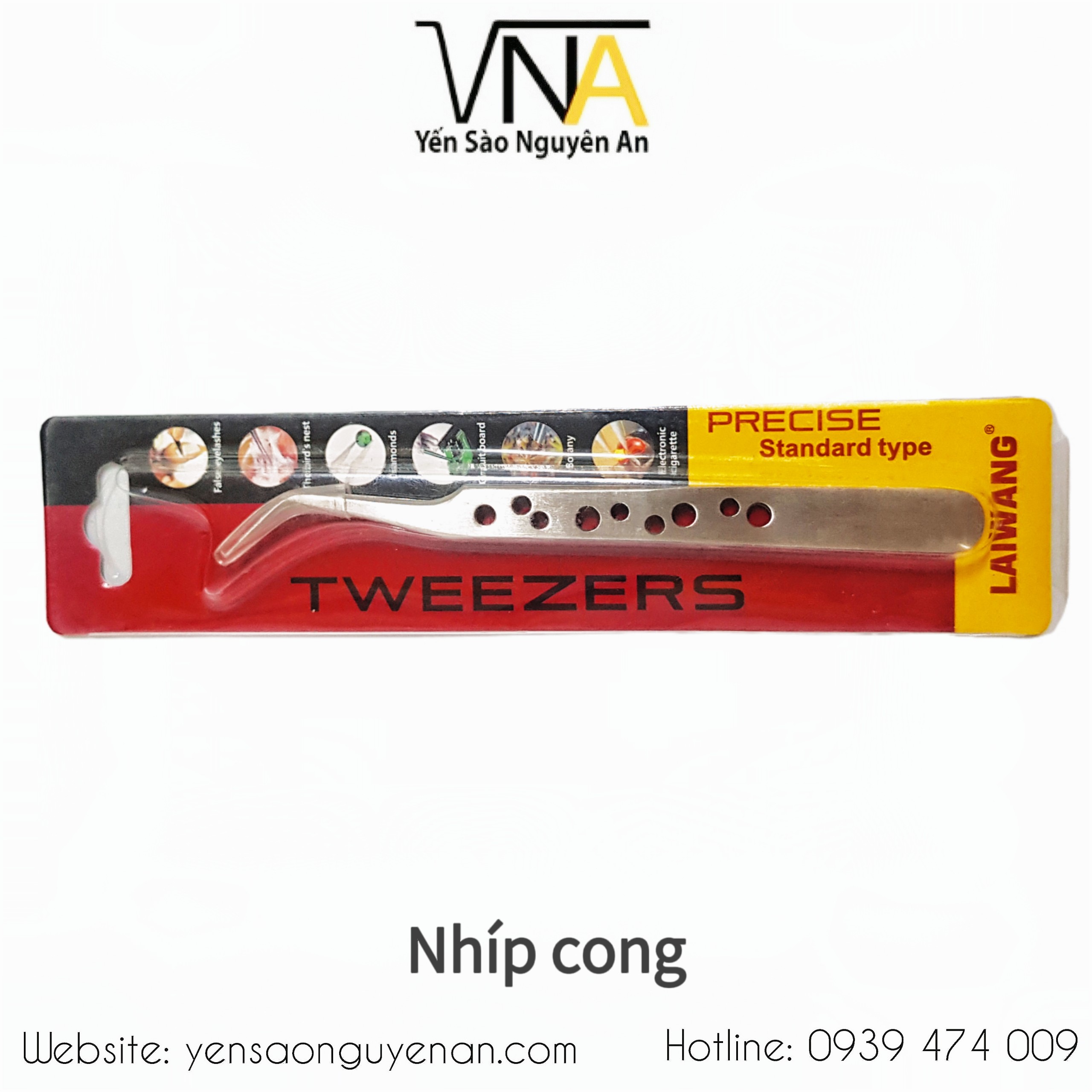 Nhíp Gắp Lông Yến , Nhíp Nối Mi  Vetus