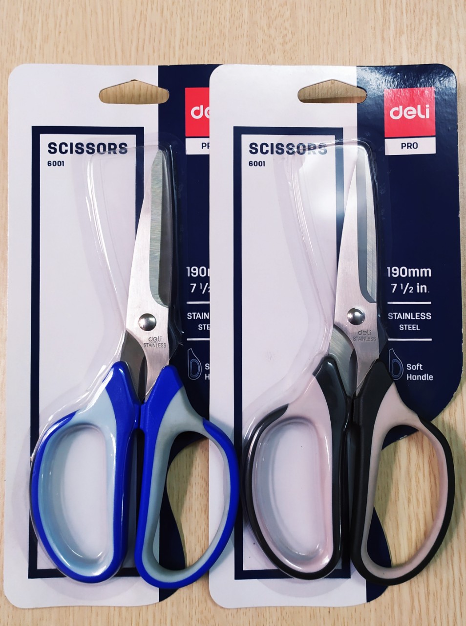 DELI 6001 kéo văn phòng 190mm.
