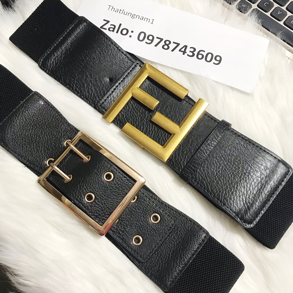 Đai váy thắt lưng nữ bản to 7.5cm