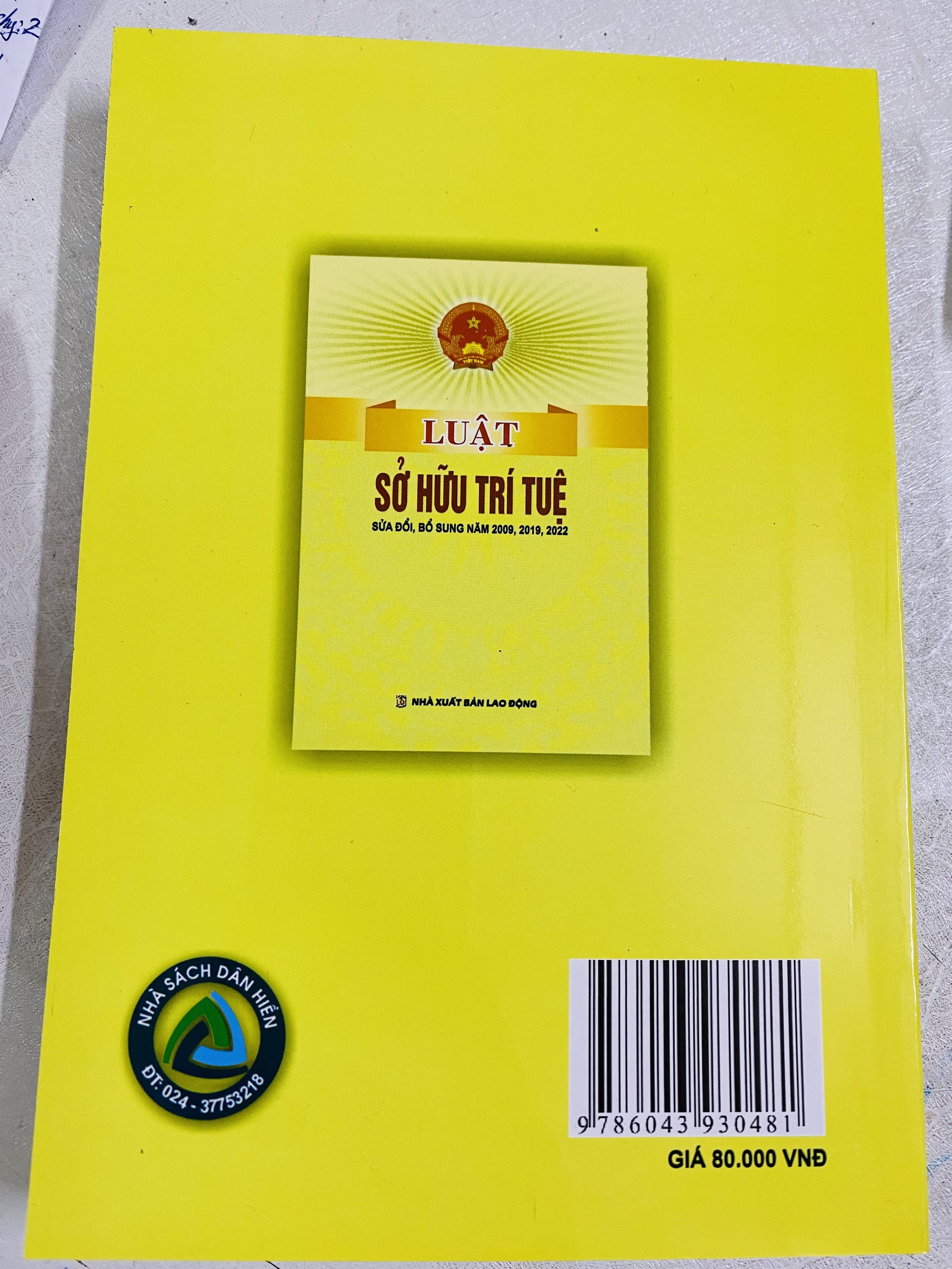 Sách - Luật Sở Hữu Trí Tuệ (tái bản 2023)