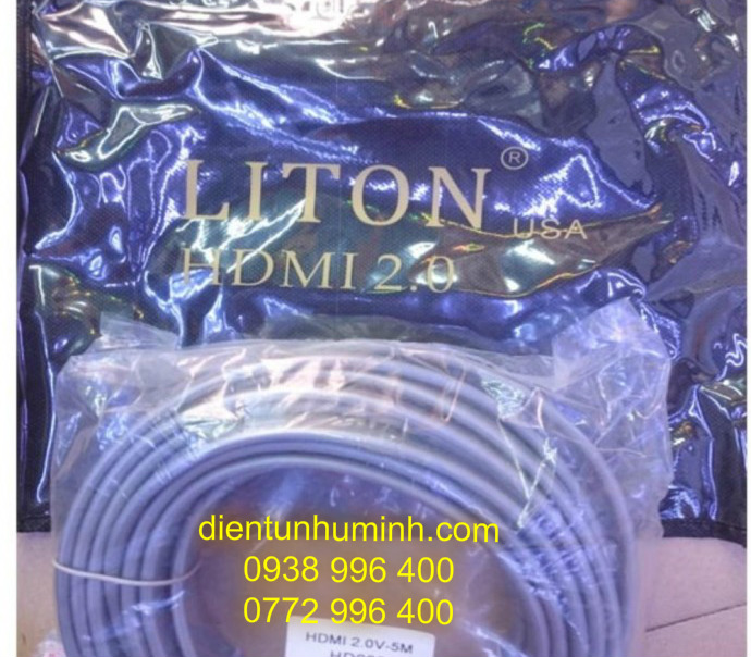 Dây HDMI  Dẹp LiTON 2.0 USA 3m