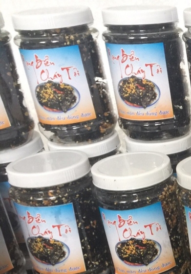 Burning garlic seaweed-seaweed shake garlic chili-dried seaweed-snacks