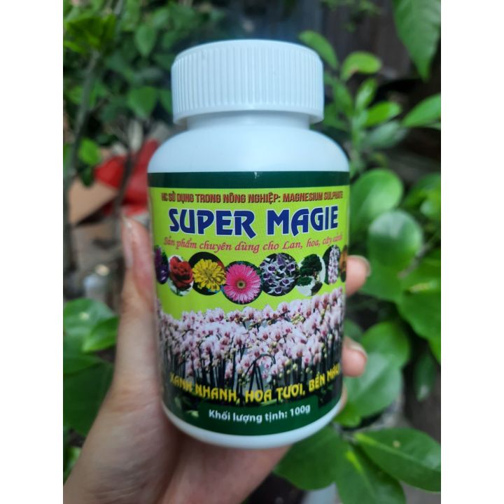 [Giá sỉ] Super magie phân bón dành cho lan, cây cảnh mới (100g)