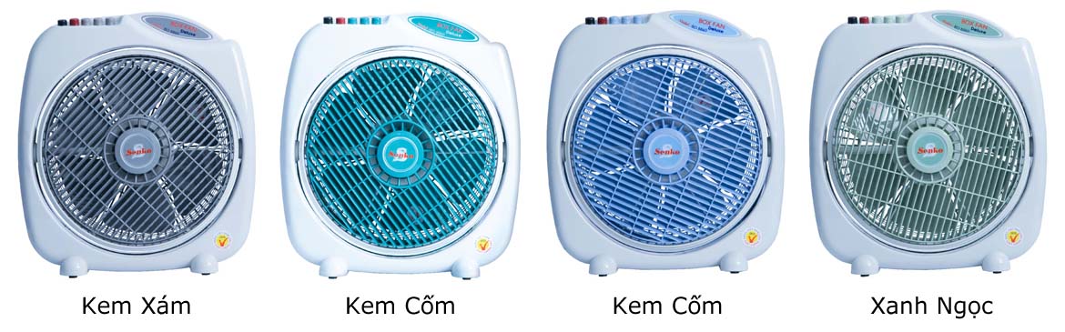 Quạt hộp SenKo BD1010 (GIAO MÀU NGẪU NHIÊN)