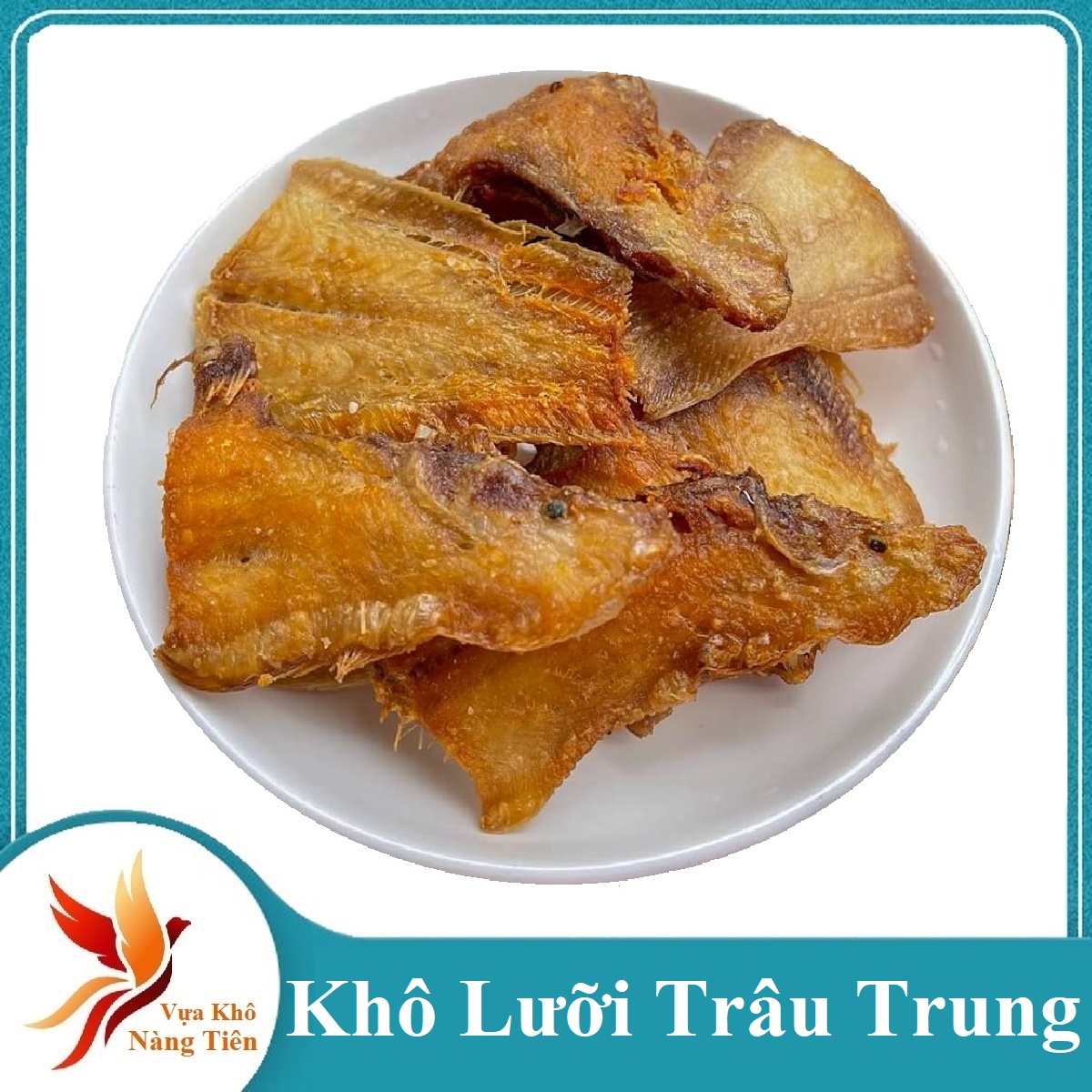 1kg Khô Cá Lưỡi Trâu Biển- đặc sản Cà Mau