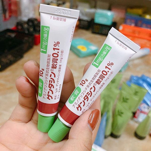 Gel xóa sẹo gentacin ointment 01% gentamicin sulfate - 1 tuýp