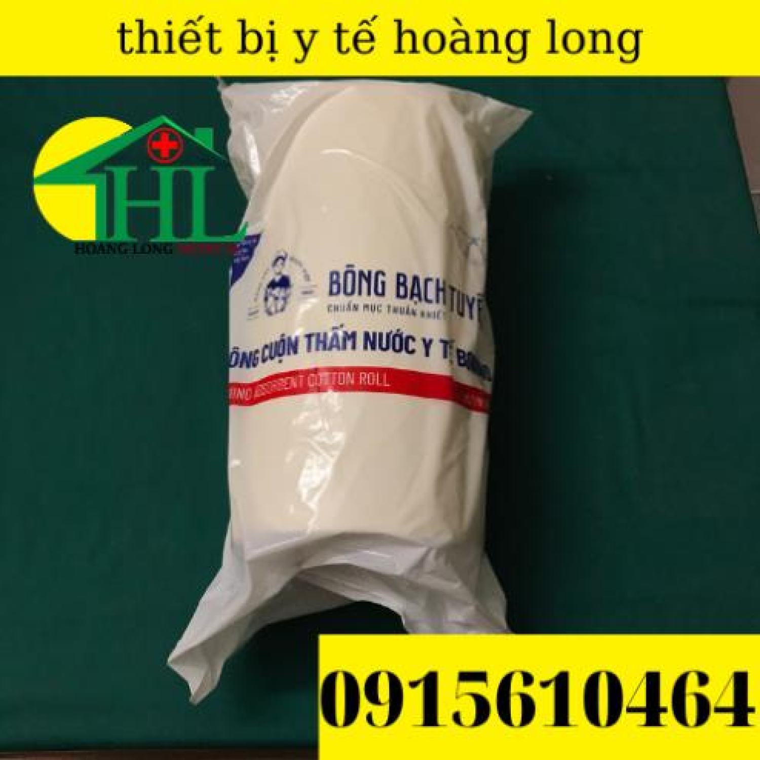 Bông Cuộn 1kg Bông Y Tế Bạch Tuyết