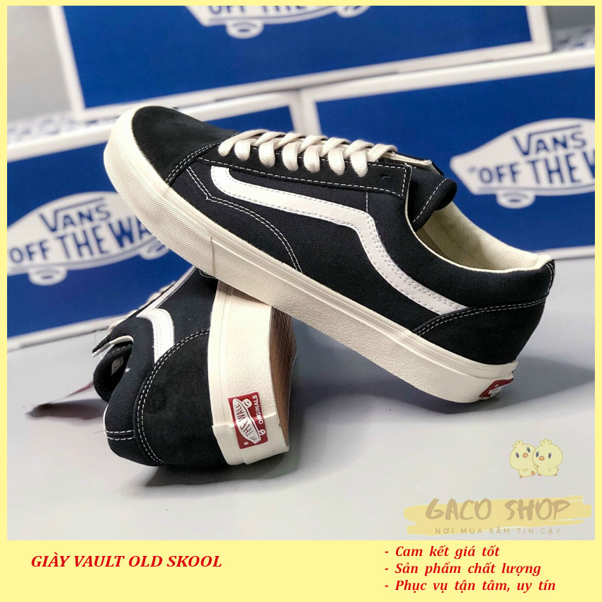 Giày Vault Old Skool Đen [GACO SHOP]