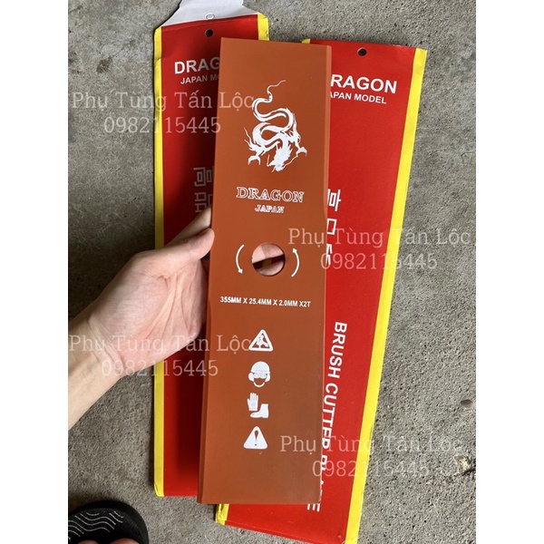 Dao cắt cỏ Daragon vuông 2 li