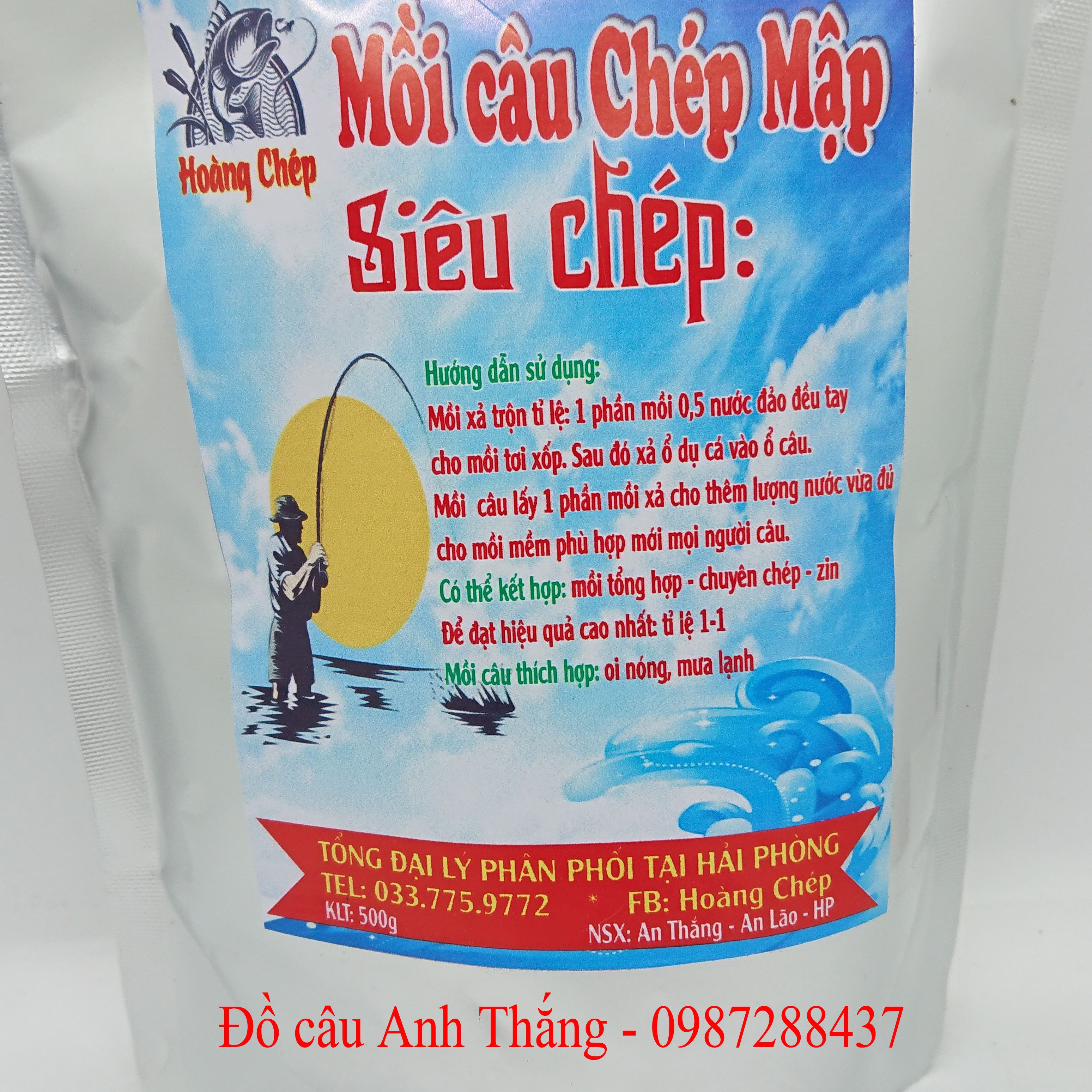 Mồi câu Siêu chép - mồi câu Chép Mập