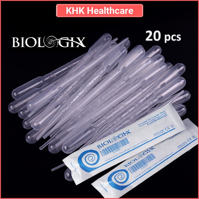 20 pipettes 3ml sterilized Biologix refers to fertilize Thuoc, for the baby to drink milk